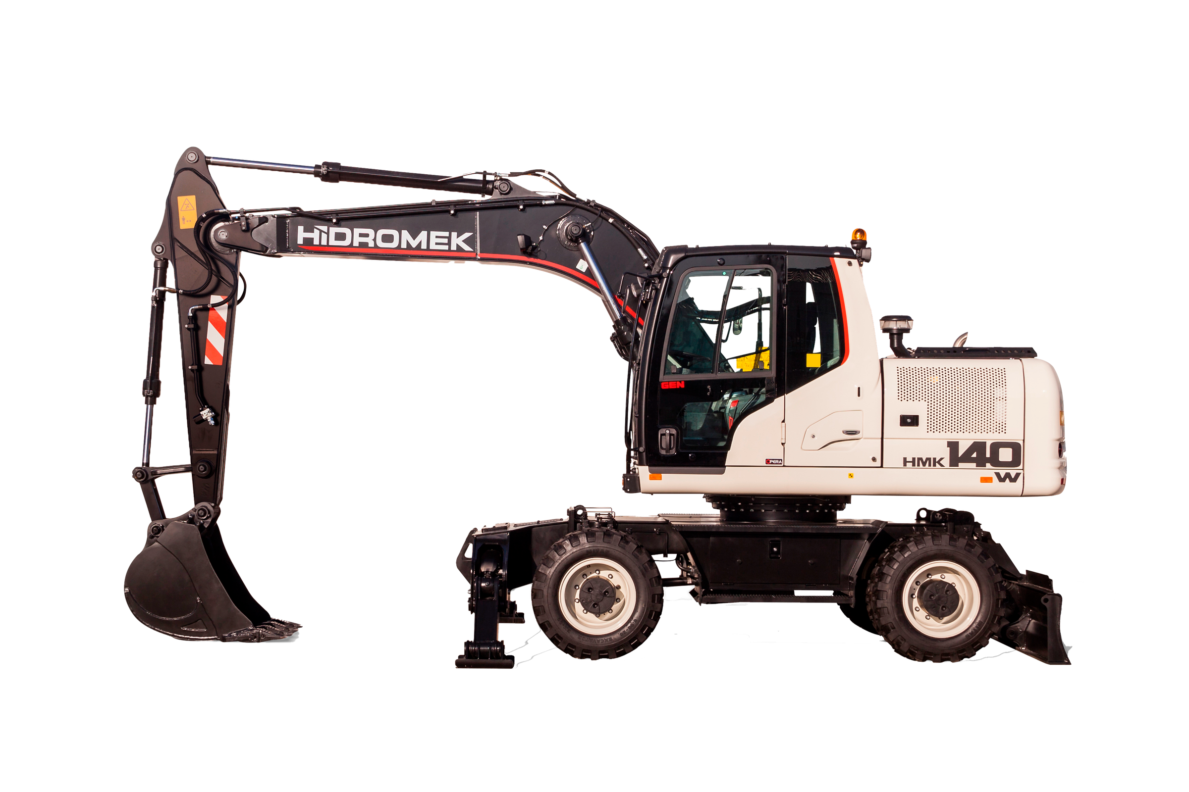 Полноповоротный колёсный экскаватор с ковшом 1,2 м³ #1