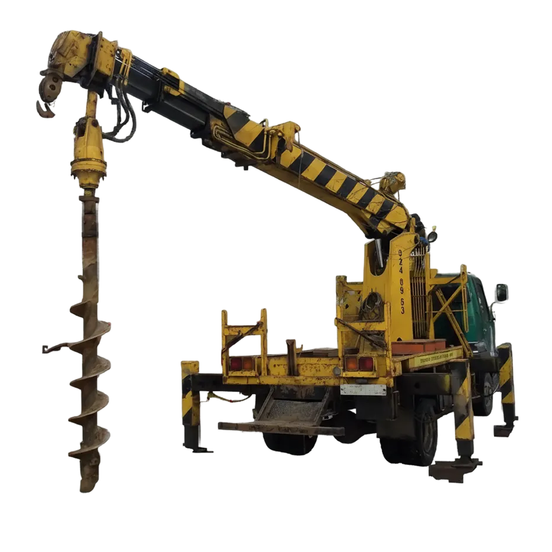 Ямобур для монтажа лопастных свай #1