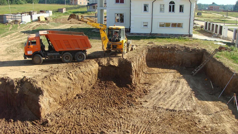 Разработка котлована
